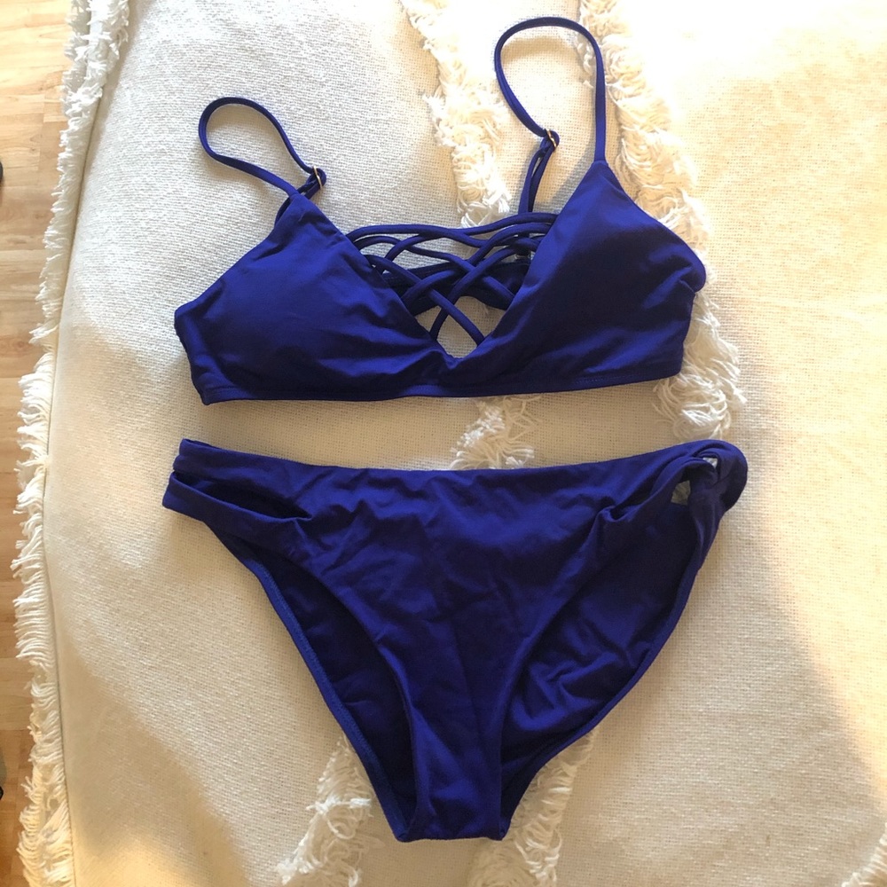 L Space Royal Blue Bikini